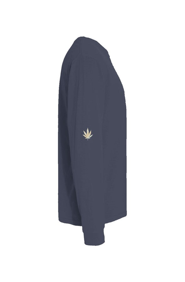 Pigment Dyed Heavyweight Long Sleeve T Shirt